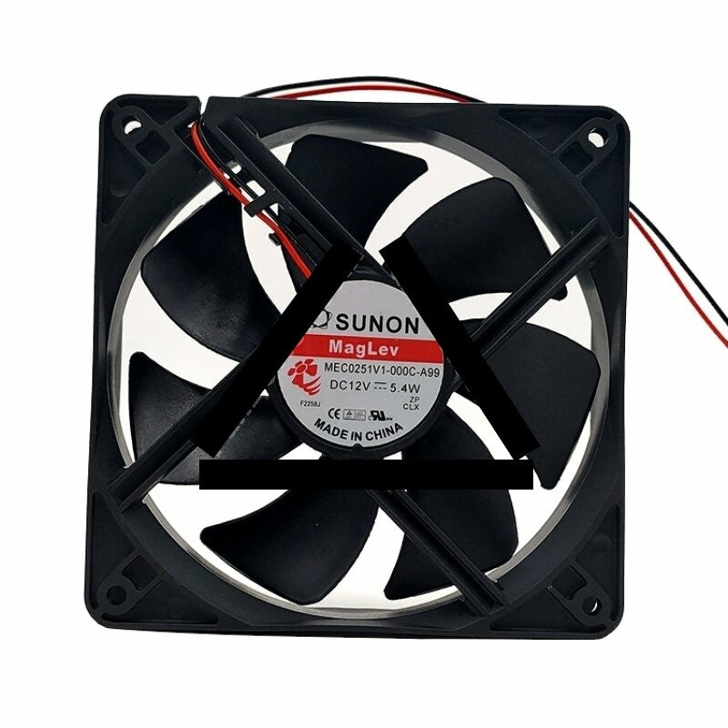 Sunon MEC0251V1-000C-A99 DC 12V 5.4W 2 Wires / 3 Wires Axial Cooling Fan