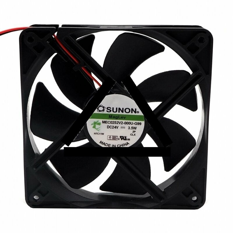 Sunon MEC0252V2-000U-G99 DC 24V 3.5W 2 Wires / 3 Wires Axial Cooling Fan
