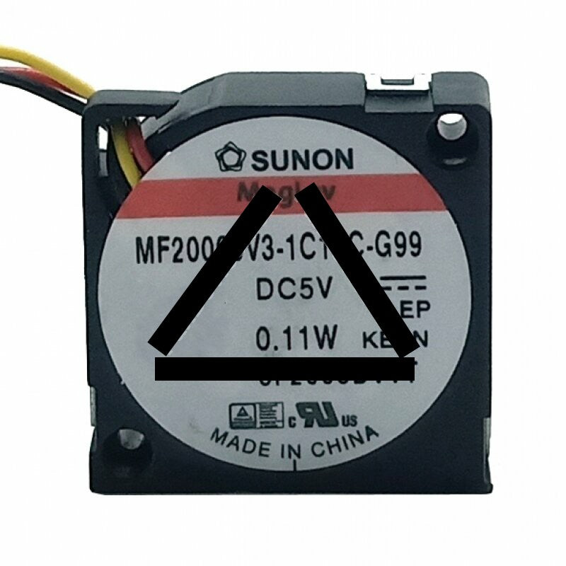 SUNON MF20060V3-1C11C-G99 DC 5V 0.11W 3 Wires Blower Cooling Fan