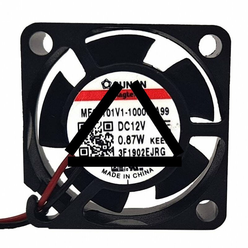 Sunon MF25101V1-1000C-A99 DC 12V 0.87W 2 Wires Axial Cooling Fan
