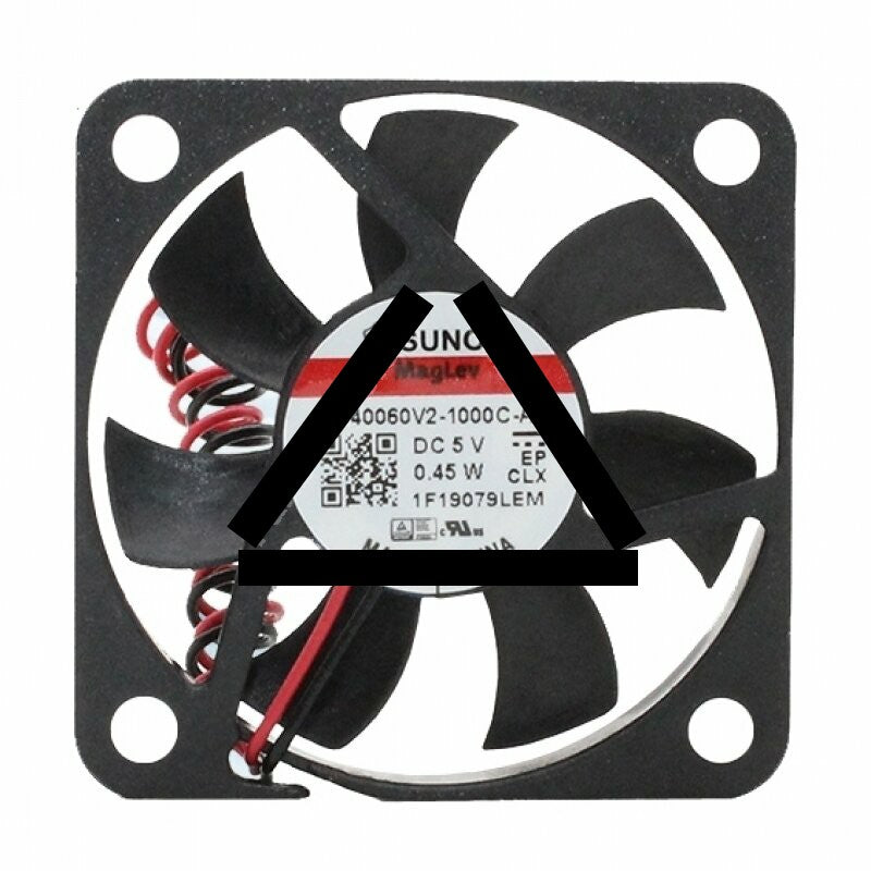 SUNON MF40060V2-1000C-A99 DC 5V 0.45W 2 Wires Axial Cooling Fan