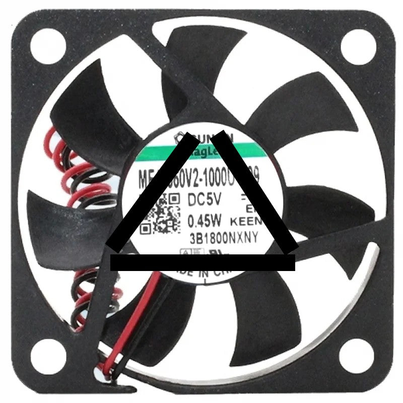 Sunon MF40060V2-1000U-A99 5V 0.45W 2 Wires Axial Fan