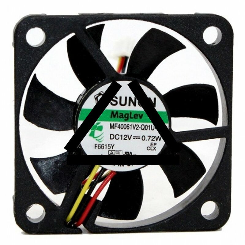 Sunon MF40061V2-Q01U-G99 DC 12V 0.72W 3 Wires Axial Cooling Fan