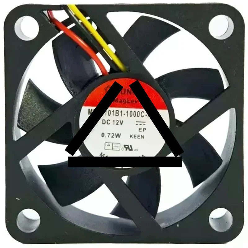 Sunon MF40101B1-1000C-A99 12V 0.72W 3 Wires Maglev Cooling Fan