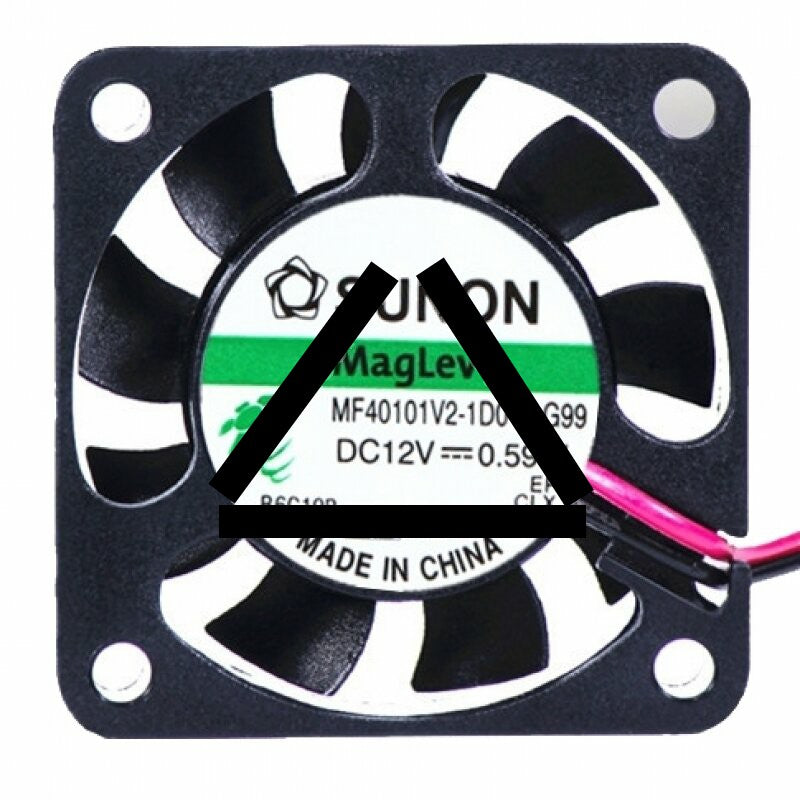 SUNON MF40101V2-1D010-G99 DC 12V 0.59W 2 Wires / 3 Wires / 4 Wires Axial Cooling Fan