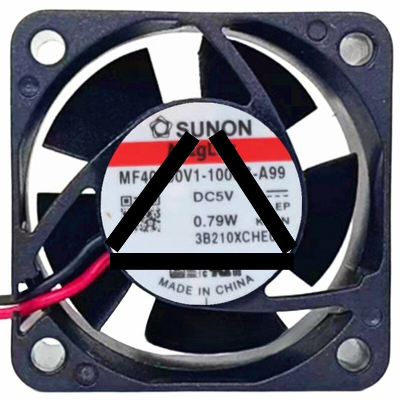Sunon MF40200V1-1000C-A99 5V 0.79W 2 Wires Cooling Fan