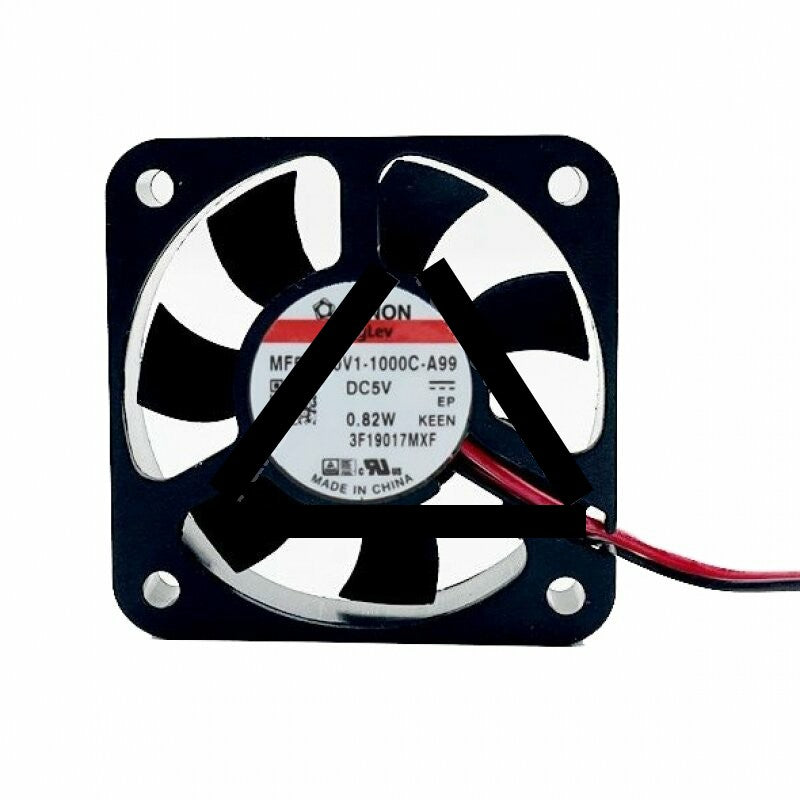 SUNON MF50100V1-1000C-A99 DC 5V 0.82W 2 Wires Axial Cooling Fan