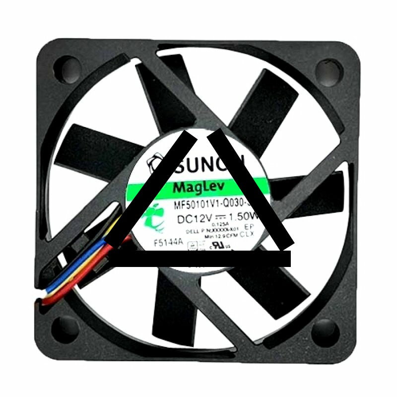 Sunon MF50101V1-Q030-S99 DC 12V 1.50W 2 Wires / 3 Wires / 4 Wires Axial Cooling Fan