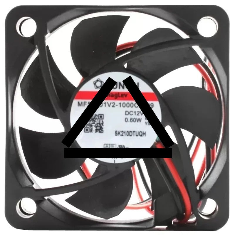 Sunon MF50101V2-1000C-A99 12V 0.60W 2 Wires Maglev Cooling Fan