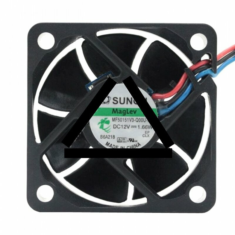 Sunon MF50151V3-Q00U-H99 DC 12V 1.66W 2 Wires / 3 Wires Axial Cooling Fan