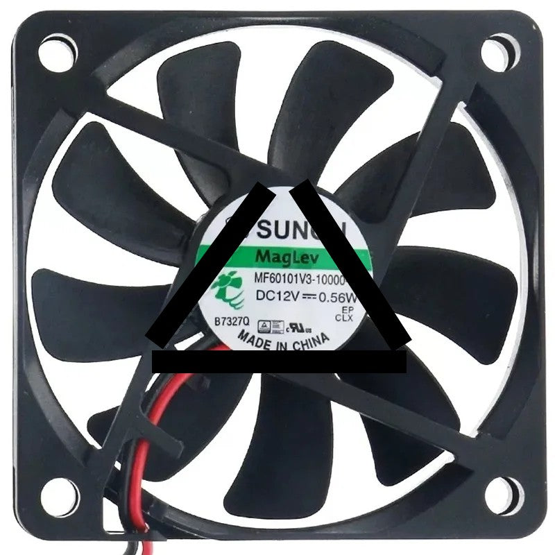 Sunon MF60101V3-10000-A99 12V 0.56W 2 Wires Axial Cooling Fan