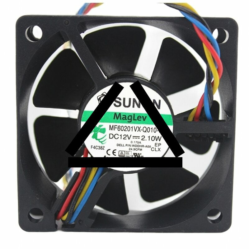 Sunon MF60201VX-Q010-S9A DC 12V 2.10W 2 Wires / 3 Wires / 4 Wires Axial Cooling Fan