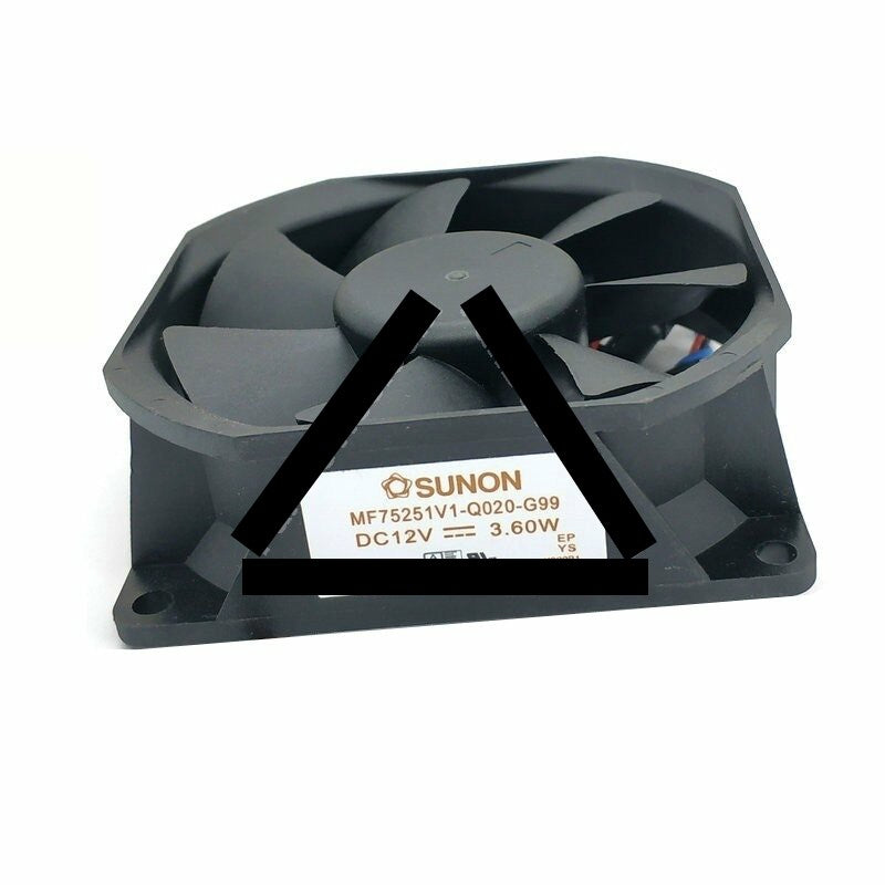 SUNON MF75251V1-Q020-G99 DC 12V 3.60W 2 Wires / 3 Wires / 4 Wires Axial Cooling Fan