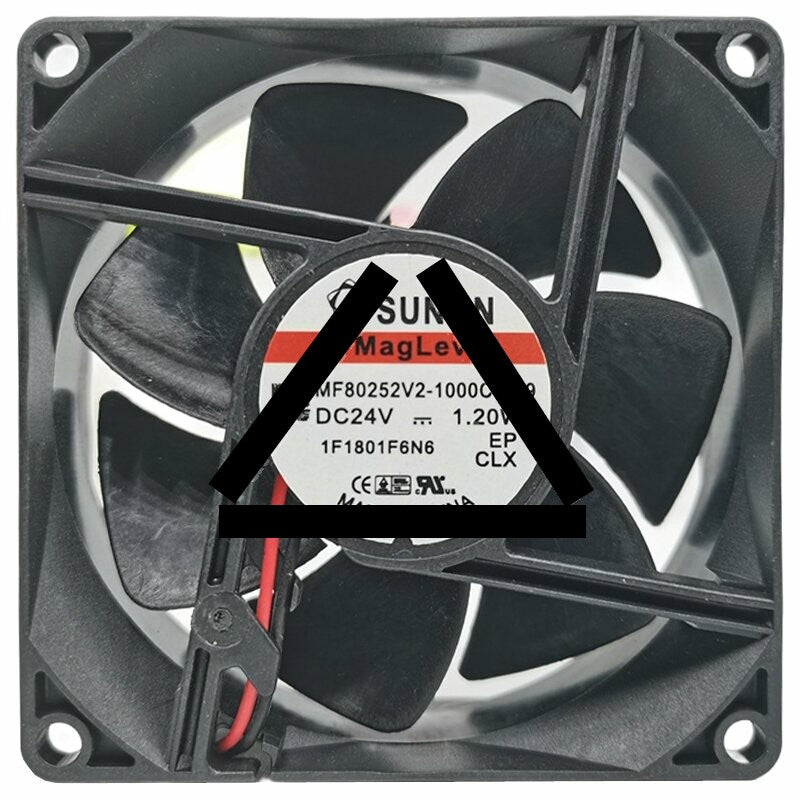 Sunon MF80252V2-1000C-A99 24V 1.20W 2 Wires Cooling Fan