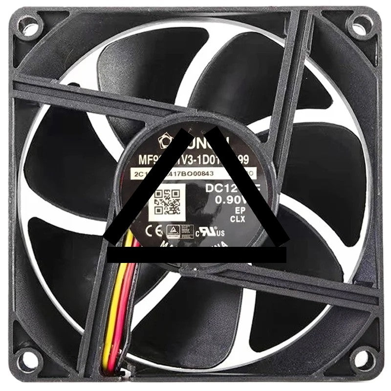 Sunon MF92251V3-1D010-G99 12V 0.90W 3 Wires Cooling Fan