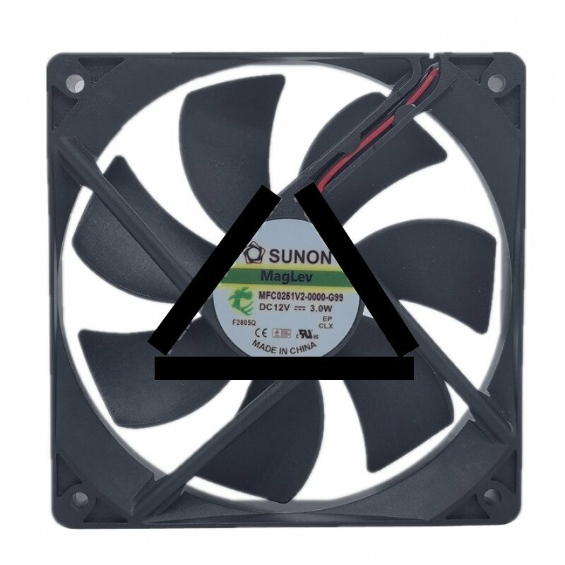Sunon MFC0251V2-0000-G99 DC 12V 3.0W 2 Wires / 3 Wires / 4 Wires Axial Cooling Fan