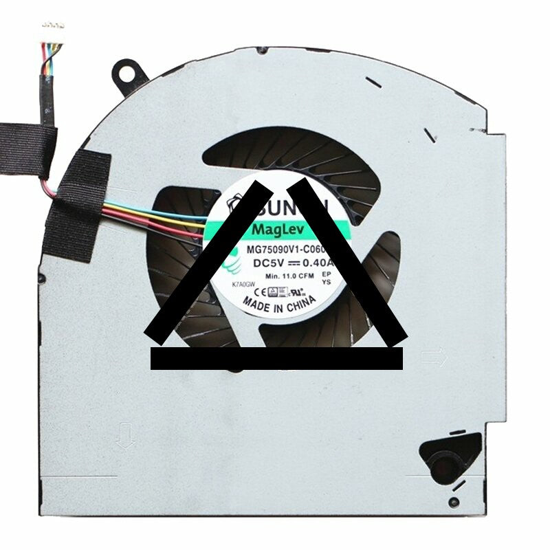 Sunon MG75090V1-C060-S9A DC 5V 0.40A 4 Wires 11.0CFM Axial Cooling Fan