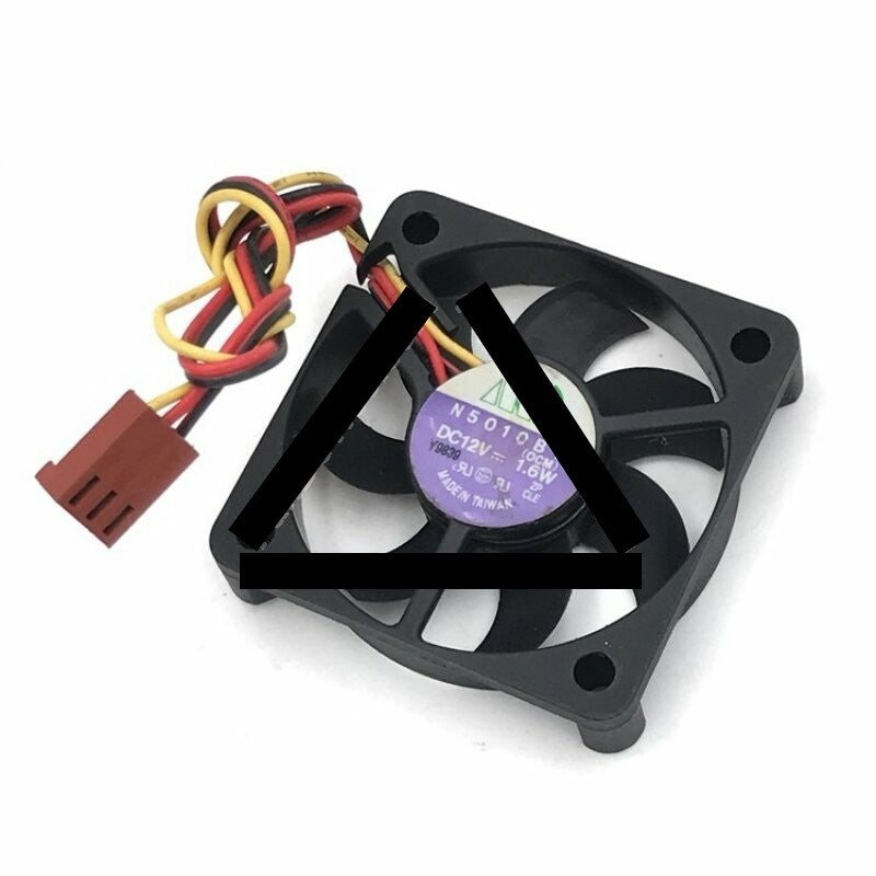 Sunon N5010B1 DC 12V 1.6W 3 Wires Axial Cooling Fan