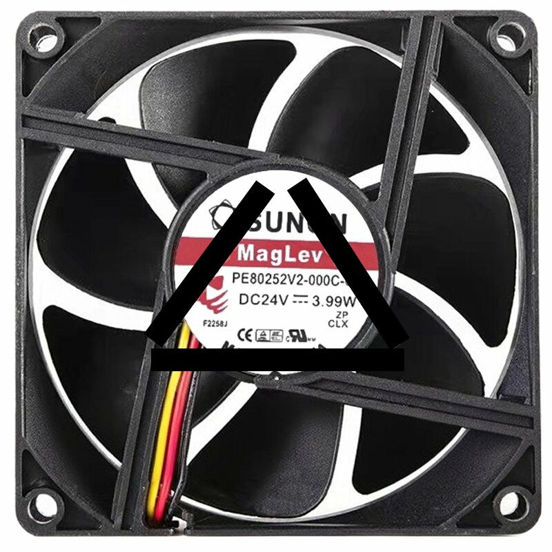 Sunon PE80252V2-000C-G99 24V 3.99W 3 Wires Axial Fan