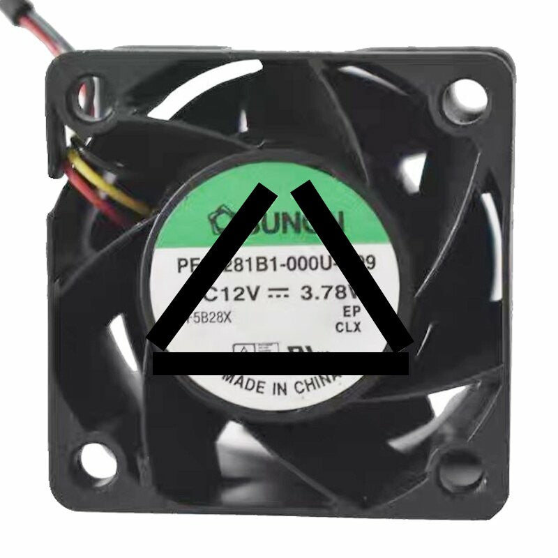 Sunon PF38281B1-000U-G99 DC 12V 3.78W 3828 Axial Cooling Fan