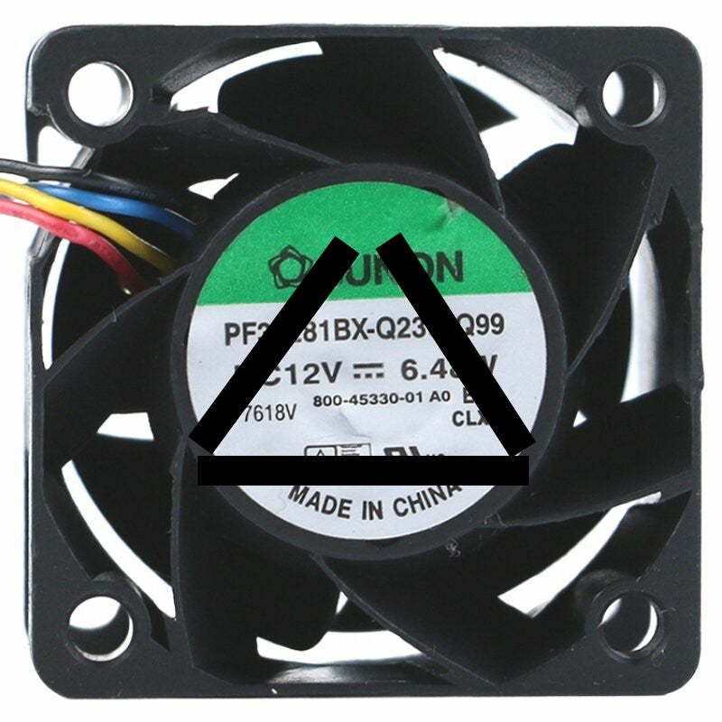 Sunon PF38281BX-Q23U-Q99 DC 12V 6.48W 3 / 4 Wires Axial Cooling Fan