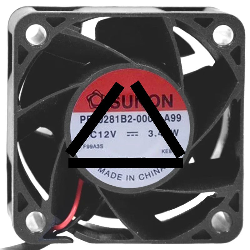 Sunon PF40281B2-000C-A99 DC 12V 3.44W 2 Wires Axial Cooling Fan