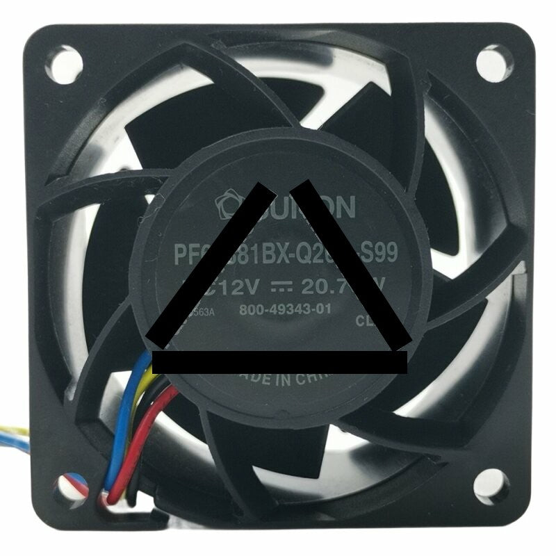 Sunon PF60381BX-Q26C-S99 DC 12V 20.70W 4 Wires Axial Cooling Fan