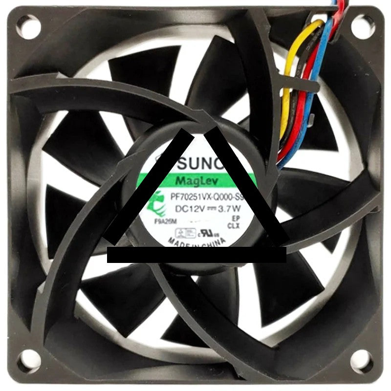 Sunon PF70251VX-Q000-S99 DC 12V 3.7W 4 Wires Maglev PWM Cooling Fan