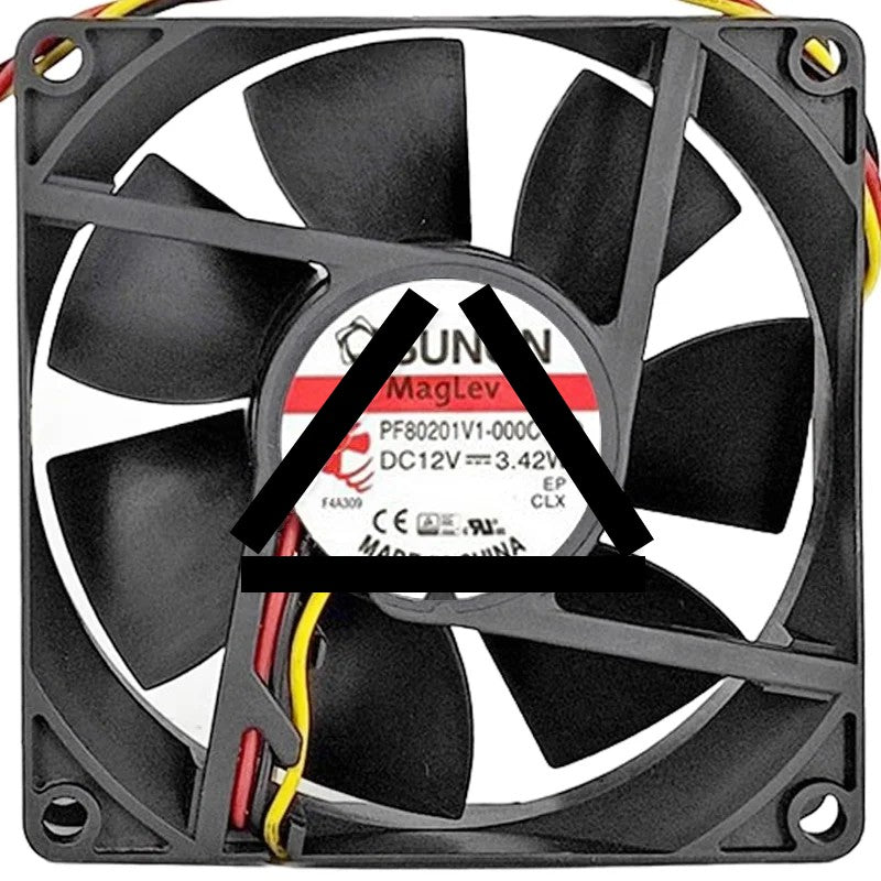 Sunon PF80201V1-000C-F99 12V 3.42W 3 Wires Maglev Cooling Fan
