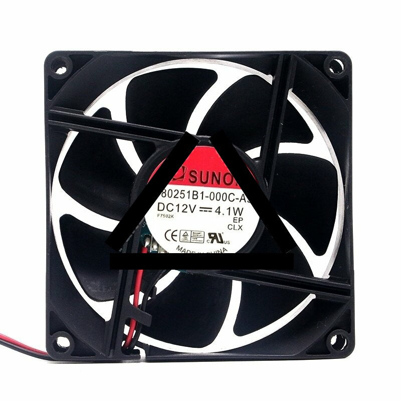 Sunon PF80251B1-000C-A99 DC 12V 4.1W 2 Wires Axial Cooling Fan