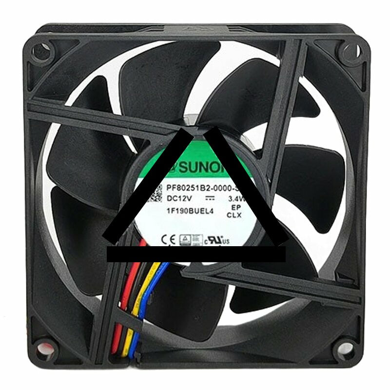 Sunon PF80251B2-0000-S99 DC 12V 3.4W 8025 Axial Cooling Fan
