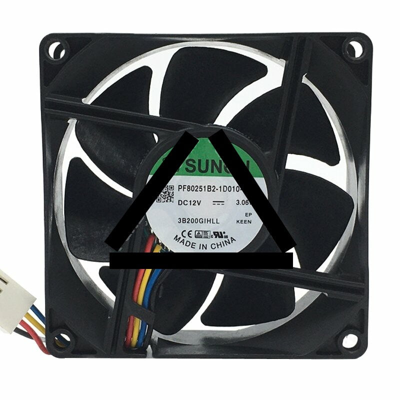 Sunon PF80251B2-1D010-S99 DC 12V 3.06W 8025 Axial Cooling Fan