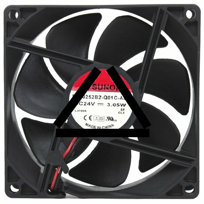 Sunon PF80252B2-Q01C-AB9 24V 3.05W 2 Wires Cooling Fan