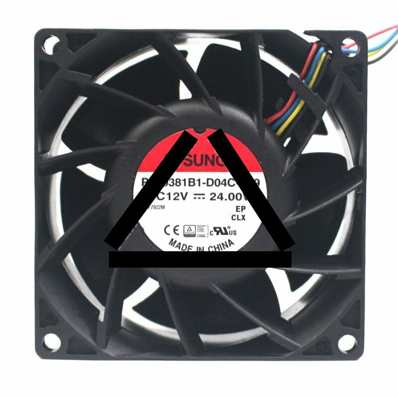 Sunon PF80381B1-D04C-S99 DC 12V 24.00W 8038 Axial Cooling Fan