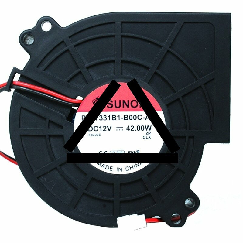Sunon PF97331B1-B00C-A99 DC 12V 42.00W 2 Wires Blower Cooling Fan