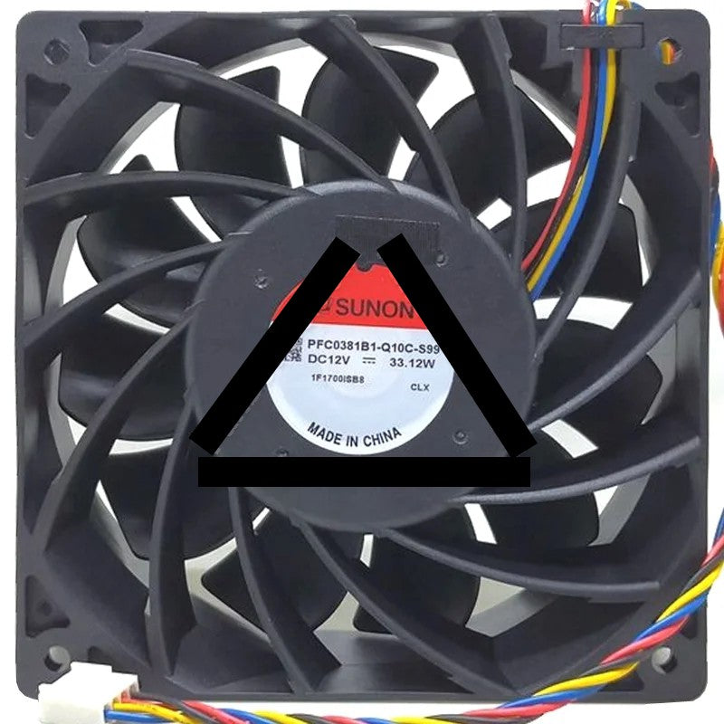 Sunon PFC0381B1-Q10C-S99 DC 12V 33.12W 4 Wires Axial Cooling Fan