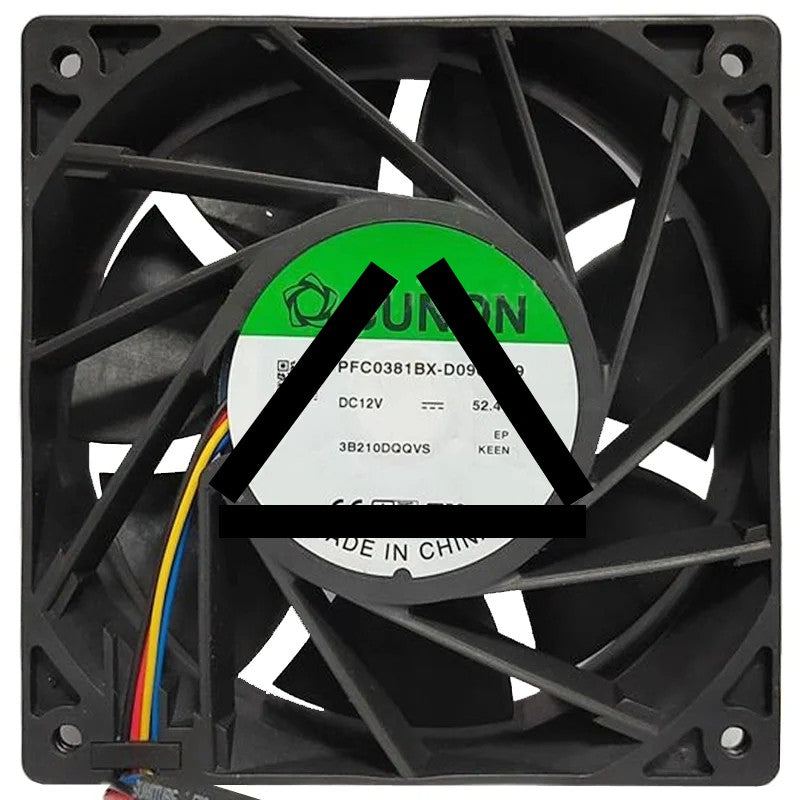 Sunon PFC0381BX-D090-S99 12V 52.44W 6 Wires Cooling Fan