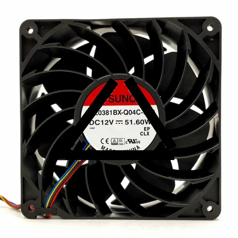 Sunon PFE0381BX-Q04C-S99 DC 12V 51.60W 14038 Axial Cooling Fan