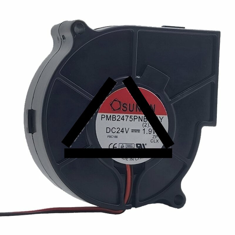 Sunon PMB2475PNB3-AY DC 24V 1.9W 2 Wires / 3 Wires Blower Cooling Fan