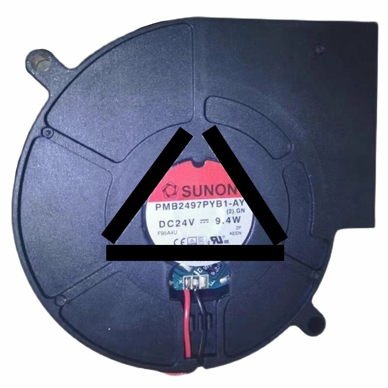 Sunon PMB2497PYB1-AY DC 24V 9.4W 2 Wires Blower Cooling Fan