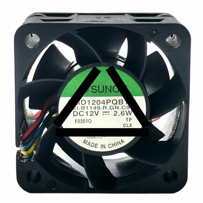 Sunon PMD1204PQB1-A DC 12V 2.6W 2 Wires / 3 Wires / 4 Wires Axial Cooling Fan