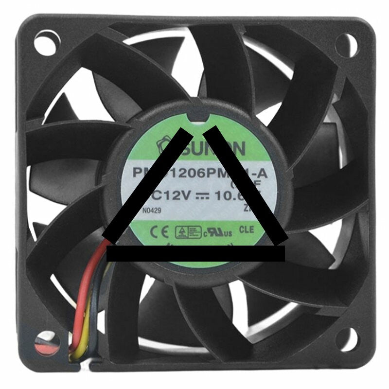 Sunon PMD1206PMB1-A DC 12V 10.6W 2 Wires / 3 Wires Axial Cooling Fan