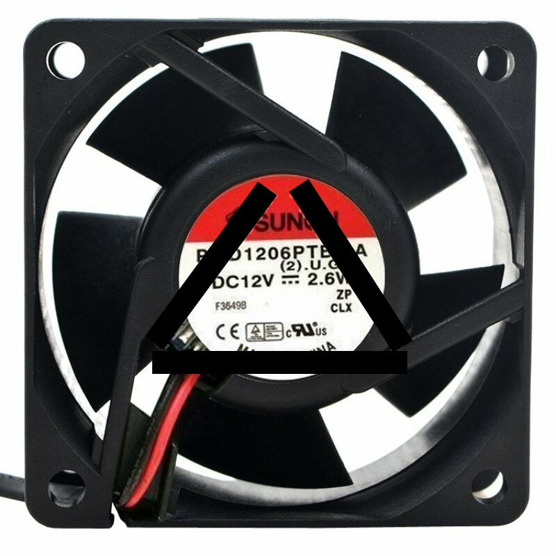 Sunon PMD1206PTB3-A DC 12V 2.6W 2 Wires / 3 Wires Axial Cooling Fan