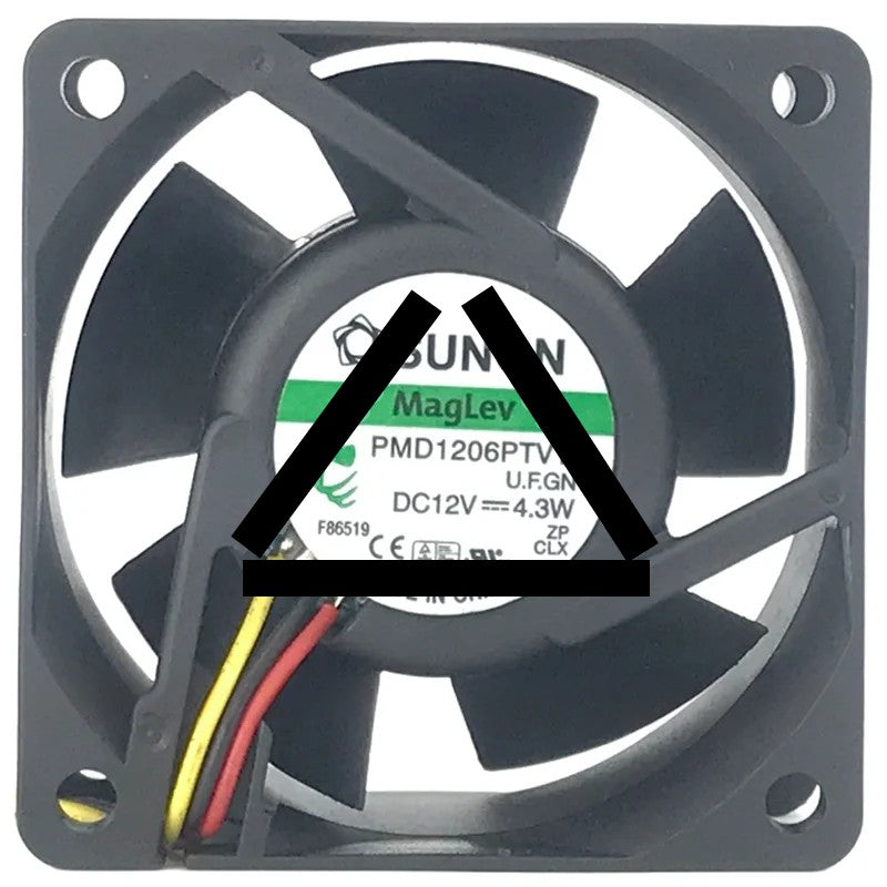 Sunon PMD1206PTV1-A 12V 4.3W 2 / 3 Wires Cooling Fan