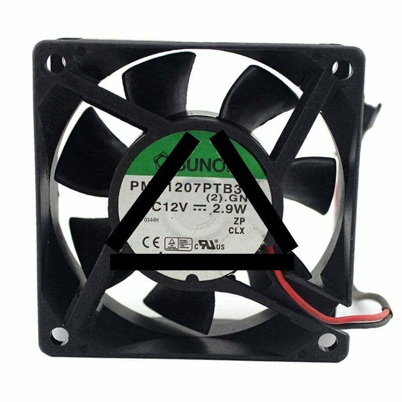 Sunon PMD1207PTB3-A (2).GN DC 12V 2.9W 2 Wires Axial Cooling Fan