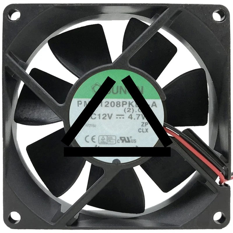 Sunon PMD1208PKB1-A (2).GN DC 12V 4.7W 2 Wires Axial Cooling Fan