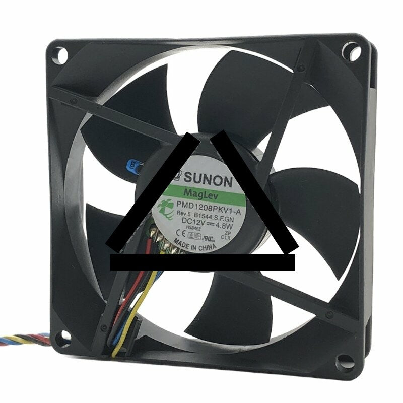 Sunon PMD1208PKV1-A DC 12V 4.8W 2 Wires / 3 Wires / 4 Wires Axial Cooling Fan