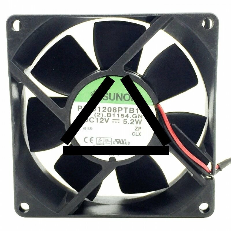 Sunon PMD1208PTB1-A (2).B1154.GN DC 12V 5.2W 2 Wires / 3 Wires Axial Cooling Fan