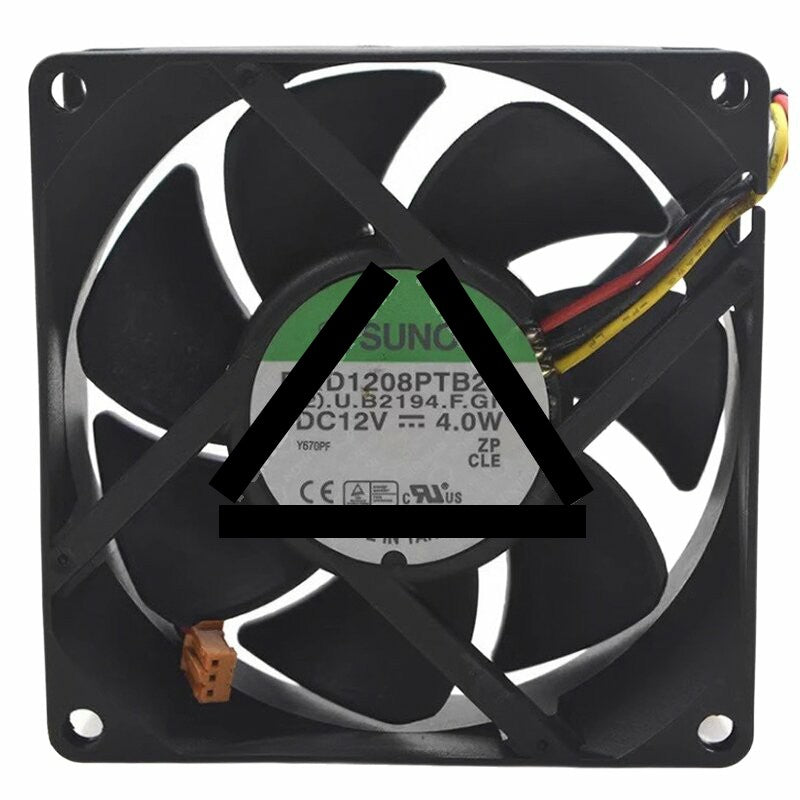 Sunon PMD1208PTB2-A DC 12V 4.0W 8025 Axial Cooling Fan