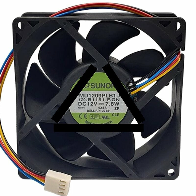 Sunon PMD1209PLB1-A DC 12V 7.8W 9032 Axial Cooling Fan